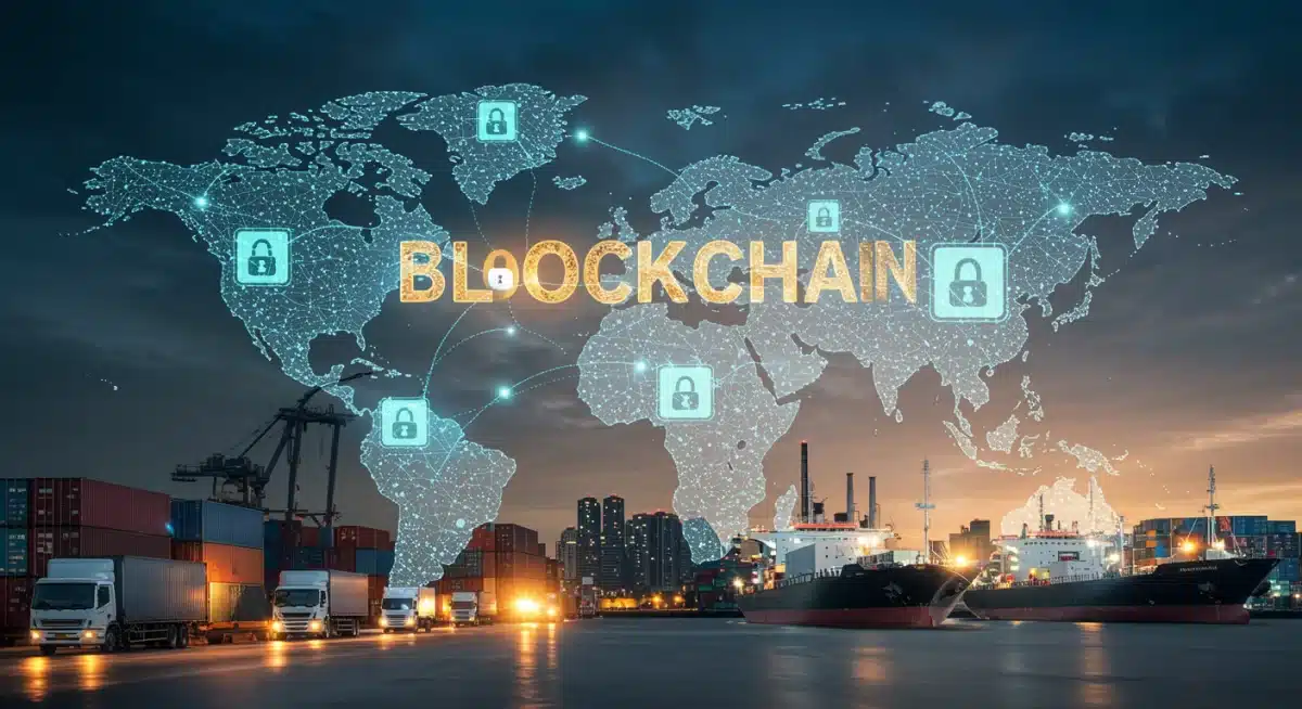 Blockchain for Supply Chain Traceability: 15% Transparency by 2025