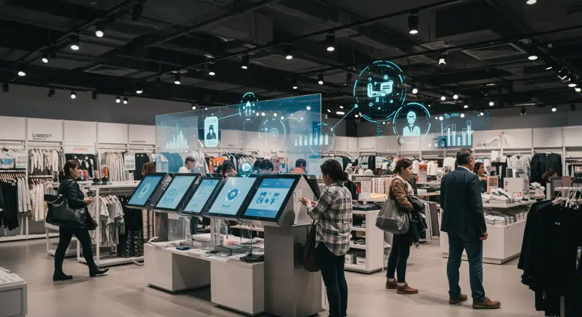 Customer journey analytics in a modern retail store, integrating online and offline data