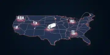 Data analytics optimizing US distribution networks for efficiency