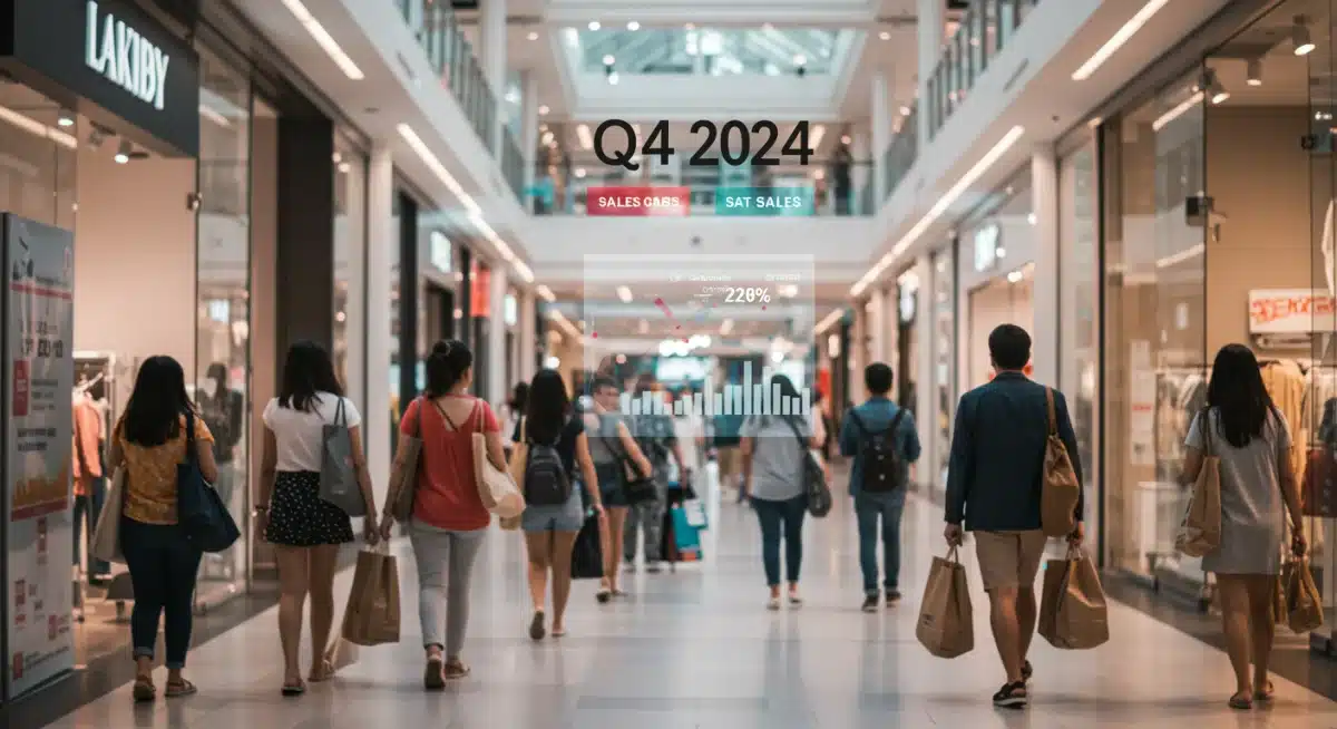 US Retail Sales Growth: Q4 2024 vs. Q4 2023 Physical Store Analysis