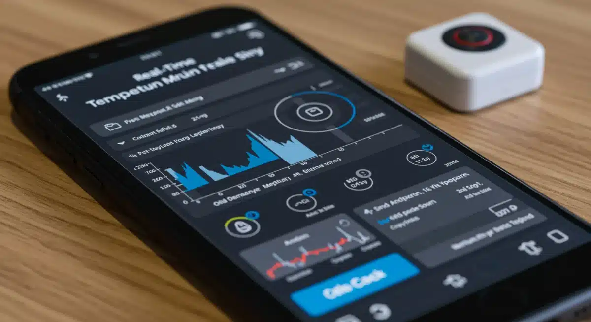 Real-time temperature monitoring dashboard for cold chain logistics