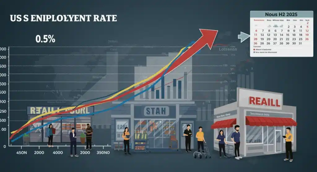 US Unemployment Shift: Retail Staffing Strategies H2 2025